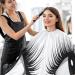 Kigai Cute Eyes Barber Cape - Waterproof Hair Cutting Cape for Men & Women | Professional Hairdressing with Adjustable Snap Closure - Buy Online on SooperMarket.com