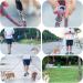Adjustable 2.6m Dog Leash - Reflective Multifunctional Nylon for Walking Running & Training - Red & Gray - Buy Online on SooperMarket.com