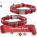 Shop Lionheart Glory Christmas Checkered Dog Collar & Bowtie - Adjustable & Comfortable for Medium Dogs - Ideal Holiday Accessory - Buy Online on SooperMarket.com