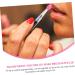 FOYTOKI 5pcs Silicone Eyeshadow Brush Glitter Eyeshadow Stick Glitter Outfit Lip Brush Plastic Handle - Buy Online on SooperMarket.com