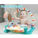 Baby Gym Play Mat with Mirror, Music, Lights - Kick & Play Piano Activity Center for 3-6-9 Month Infants in Green - Buy Online on SooperMarket.com