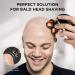 Electric Bald Head Razor for Men - 4 in 1 Grooming Kit with LED Display, Cordless Rotary Shaver - Wet/Dry, USB Rechargeable - Rose Gold - Buy Online on SooperMarket.com