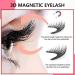 Magnetic Lashes Magnetic Eyelashes Dual Magnetic Lashes Eyelashes Beauty Magnetic Lashes Natural Look with Applicator Tweezers Reusable No Glue or Liner Needed Easy to Wear #5-diamond - Buy Online on SooperMarket.com