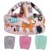 Baby Head Protector & Baby Knee Pads for Crawling Infant Safety Helmet & Walking Baby Helmet for Age 6-36 Months Pink Forest(1+3)