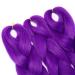 Tess Braids Extensions 60cm - 3 Pack Jumbo Kanecalon Hair Braids for Box Braids - 100g Purple Kunsthaar Extensions - Buy Online on SooperMarket.com