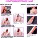 WJIASI Natural False Nails: Oval French Acrylic Artificial Nail Tips for Girls & Women - 500 pc, 10 Sizes - Natural Color - Buy Online on SooperMarket.com