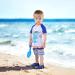Buy AMZTM Baby Boys UV Protection Dinosaur Swim Set | White Swim Shorts & Swimwear for Kids - International Shipping Available - Buy Online on SooperMarket.com