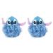 Disney Lilo & Stitch 2 Piece Loofah Set Kids Bath & Shower Body Scrubber Sponge Blue - Lilo & Stitch