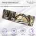 French Amie Onyx 1 Wide Celluloid Handmade Hair Clip Barrette - Elegant and Stylish - Buy Online on SooperMarket.com