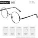 Joopin Round Blue Light Blocking Glasses for Women Men Clear Lens Anti Eye Strain UV Glare Glasses for Computer Gaming TV 07 Round Black Frame Anti Blue Light Lens Clear - Buy Online on SooperMarket.com
