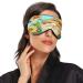 Haskirky Light Blocking Eye Mask | Adjustable for Men and Women | Ideal for Travel, Yoga, Meditation | Comfortable Smooth Design | Sunflower Gnome Print - Buy Online on SooperMarket.com