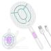Faicuk Foldable Bug Zapper Racket 2 in 1 Rechargeable Electric Fly Swatter Racket 1Pack Foldable