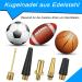 26-Piece Bicycle Valve Adapter Set - Autoventile & French Valve with Sealing Rings for All Bicycle Pumps - Auidy_6TXD - Buy Online on SooperMarket.com