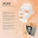 Lipofix Anti Aging Lifting Hydrating Facial Bio Cellulose Face Mask - 5 Masks, Korea Made for Fine Line Reduction and Skin Radiance - Buy Online on SooperMarket.com