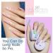 Modelones Nail Tips & Glue Gel Kit - 500 Pieces Mini UV Lamp Gel Nail Extension Set Transparent Color - Perfect Nail Art Gift - Buy Online on SooperMarket.com