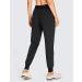 CRZ YOGA Women's Lightweight Joggers 27.5 - Outdoor Running Pants, Large Black - Buy Online on SooperMarket.com