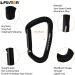 Fusion Climb 6-Pack Quickdraw Set - 11cm with Contigua Straight Gate Carabiner - Orange/Orange - Buy Online on SooperMarket.com