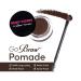 Ruby Kisses Go Brow Pomade - Dark Brown | Water-resistant, Long-lasting, Smudge-proof Eyebrows - Buy Online on SooperMarket.com