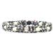 Custom EM Ceramic Collar for Dogs & Cats | Measure 41-50 cm | Black-White Paracord | International Shipping - Buy Online on SooperMarket.com