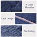 Jseng 2PC Microfiber Hair Drying Caps - Fast Drying Hair Turban Wrap Towels for Girls and Women - Soft & Absorbent - Blue+beige - Buy Online on SooperMarket.com