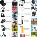 Buy Gurmoir Waterproof Accessories Set for GoPro Hero 12/11/10/9 Black - Complete Action Camera Kit (DT06) | International Shipping - Buy Online on SooperMarket.com