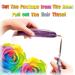 47 Inches Hair Tinsel Kit: 1200 Strands in 6 Colors - Sparkling Shiny Extensions for Colorful Glitter Hair - Includes Tools - Buy Online on SooperMarket.com
