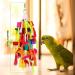 Rypet Parrot Chewing Toys for Conures, Cockatiels & African Grey - Cage Bite Wooden Blocks for Amazon Parrots - Buy Online on SooperMarket.com