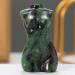 Crystal Female Body Crystals Mini Handmade Natural Crystal Stone Strawberry Quartz Body Statue Carved Crafts Polished Figurine Home Ornament Gift 1PC PEIQIYIN ERBDRGAZ (Color : Dark Green Size : 1P 1PC Dark Green