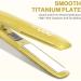DAN Technology Travel Flat Iron | 2-in-1 Curling & Straightening Iron | 3/4 Inch Titanium Plate | Dual Temperature & Voltage | Mini Hair Straightener for International Shipping - Buy Online on SooperMarket.com