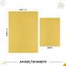 Gildecks Gold Cardstock Paper 20 Pcs - Double Sided Glitter Paper for DIY Projects - 250 GSM - 11.7x8.3in - Buy Online on SooperMarket.com