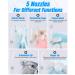 Portable Water Flosser - 4 Modes, Cordless, 5 Jet Tips, USB Rechargeable - Dental Teeth Cleaner for Home & Travel - Buy Online on SooperMarket.com