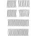3 Set Twist Hair Clip Comb Fashionable Waterproof Elastic Anti Proof Metal Wire Hair Comb - Buy Online on SooperMarket.com