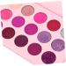 PLAFOPE 15 Eyeshadow Palette Glitter Eyeshadow Colorful Eyeshadow Woman Eyeshadow Compact Purple - Buy Online on SooperMarket.com