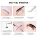Buqikma 14PCS Lash Extension Kit with Glue - Professional False Eyelashes Practice Kit for Makeup Mannequin Head - Extension Starter Kit with Glue Tool - Buy Online on SooperMarket.com