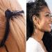 Vintage Bananen Crest Clips | Stretchable Dual Ridge Hair Clips - 4-Pack by Taizer | International Shipping - Buy Online on SooperMarket.com