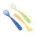 Nuby ID5377 Long Porridge Spoon - Pack of 3 in Assorted Colours | Best International Shipping - Buy Online on SooperMarket.com