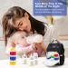 Vicloon 3-Layer Baby Milk Powder Dispenser & Snack Container - Portable Storage Pots in Red/Yellow/Blue - Buy Online on SooperMarket.com
