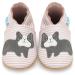 Baby Shoes with Soft Sole - Baby Girl Shoes - Baby Boy Shoes - Leather Toddler Shoes - Baby Walking Shoes 0-6 Months Bridget Bulldog