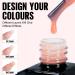 TOMICCA Nude Jelly Gel Polish - Pink Translucent Soak Off Neutral Color 15ML - Buy Online on SooperMarket.com