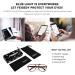 Feizedy Retro 70s 80s Blue Light Filter Glasses for Men & Women - B2888 Turtle Frame 60mm - Anti-Glare PC Gaming & Computer Glasses - Buy Online on SooperMarket.com