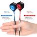 CyeeLife Soft Tip Darts Set - 12 Aluminium Shafts, 100 Extra Tips, Flights & Tool - 17g+18g Style - 12 Packs - Buy Online on SooperMarket.com