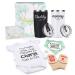 Pregnancy Gifts for First Time Moms, Daddy and Mommy Est 2022 20oz Insulated Tumblers Set Baby Onesie Socks Bib Decision Coin - Top New Parents Gifts for Mom and Dad to Be - Idea for Baby Shower
