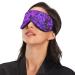 Haskirky Light Blocking Eye Mask for Adults - Adjustable & Comfortable for Travel, Yoga, Meditation - Spring Lilac Purple - Buy Online on SooperMarket.com