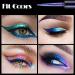 Chameleon Liquid Eyeshadow Set | 6 Metallic Glitter Shades | Long Lasting & Waterproof | Multichrome Makeup - Buy Online on SooperMarket.com