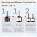 Modelones 2Pcs 15ml No Wipe Gel Top Coat & 4 in 1 Nail Glue Base - Long Lasting Nail Duet Set for Acrylic Nails - Buy Online on SooperMarket.com