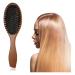 Men's Beard Brush - Dark Brown Soft Bristles & Comfortable Handle for Ultimate Beard Care & Grooming - Buy Online on SooperMarket.com