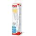 NUK Bottle Brush with Sponge and Integrated Teat Brush | with Ergonomic Handle | for Bottles and Teats | Pack of 1 New pack Soft - Buy Online on SooperMarket.com