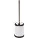 Bath Bliss Bowl Holder with Self Closing Lid - Space Saver, Deep Cleaning, Finger Print Proof Finish - Hygienic Toilet Brushes - White (1 Pack) - Buy Online on SooperMarket.com