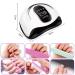 Professional UV LED Nail Dryer Lamp - 72W with 4 Timers | Fast Drying for All Gel Nails - International Shipping Available - Buy Online on SooperMarket.com