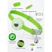 Reflective Airtag Cat Neck Band with Bell - Luminous Green Kitten Collar for Puppies & Cats - Buy Online on SooperMarket.com